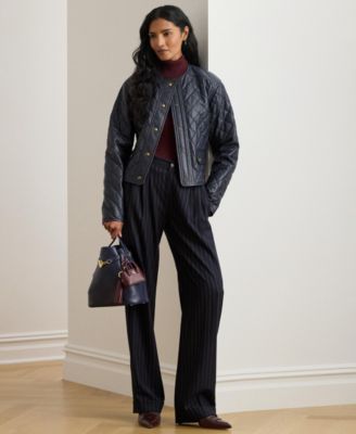 Lauren Ralph Lauren - Women's Striped Pleated Pants