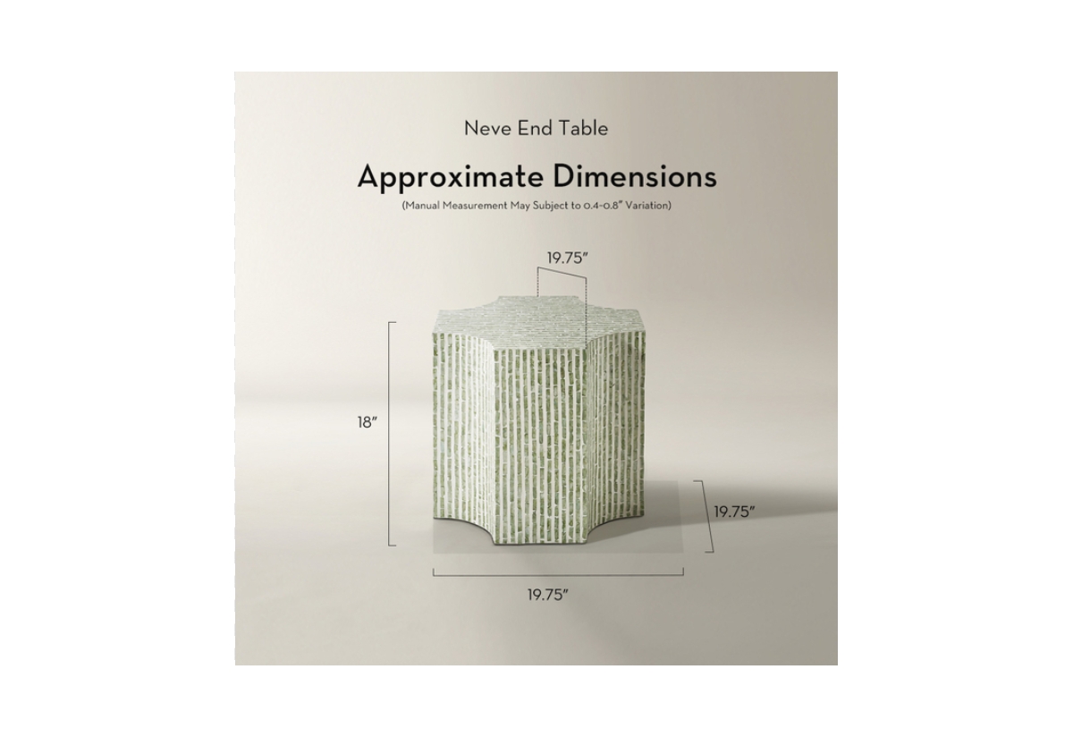 Z Gallerie Neve End Table