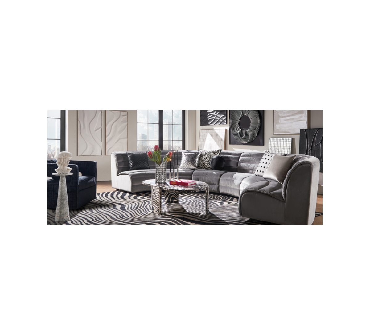 Z Gallerie Flare Side Table