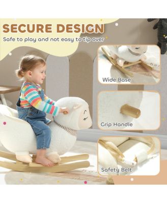 Baby Rocking Horse, Sheep Rocking Horse for Toddlers 18–36 Months