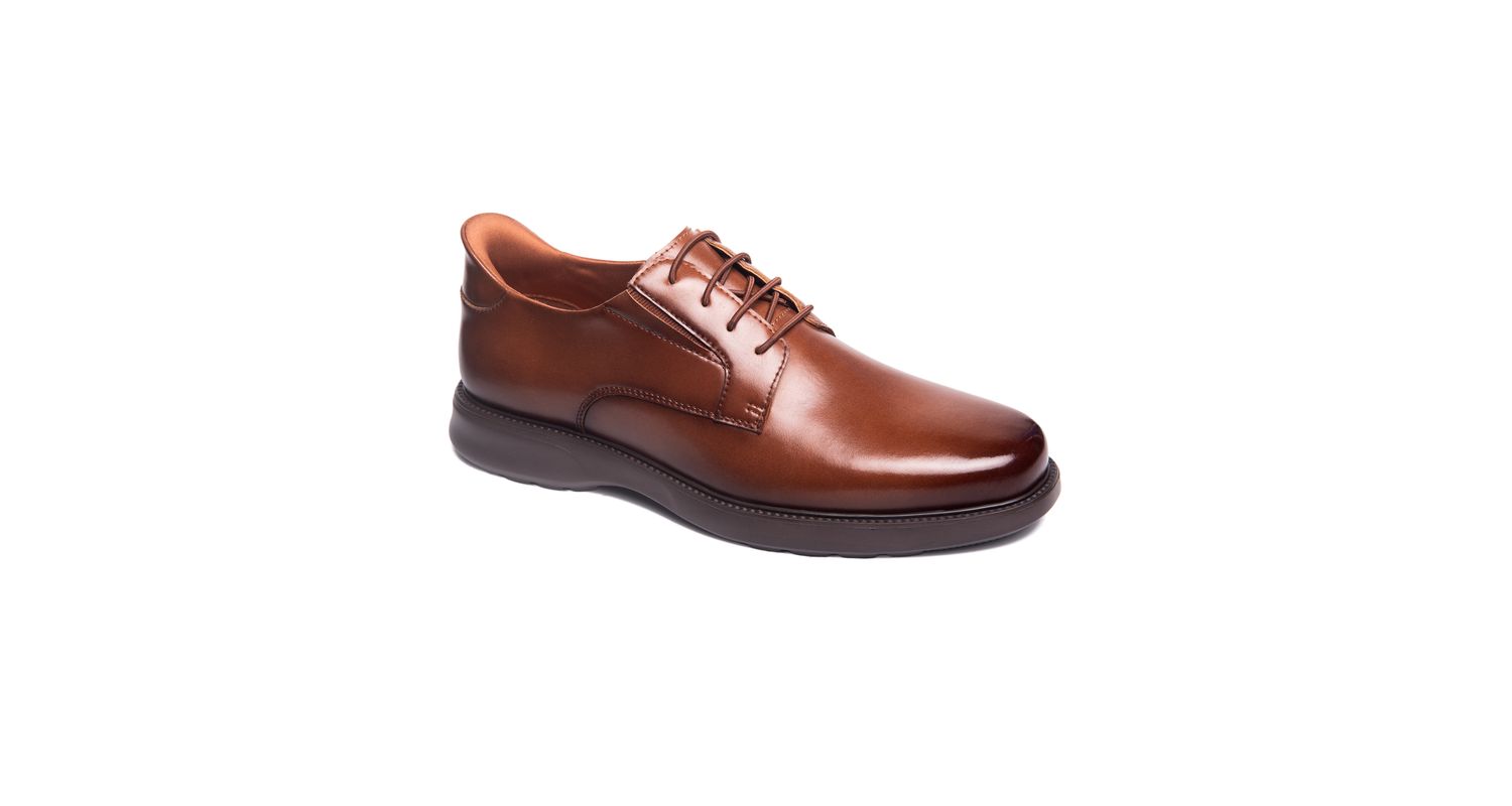 Men's North Street Hands-Free Slip On Technology Leather Dress Oxfords
