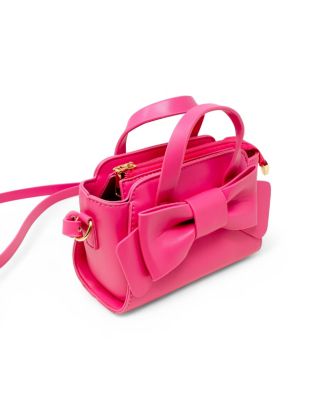 Girls Handbags Bow Baguette Handbag