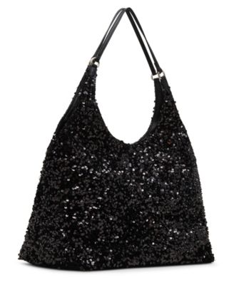 Ashanti Reversible Sequin Hobo Bag