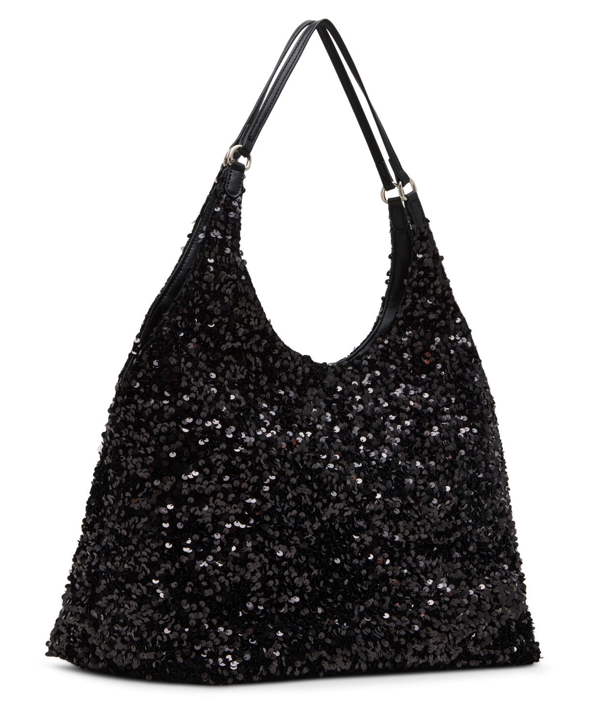 Aashanti Reversible Sequin/Pu Hobo