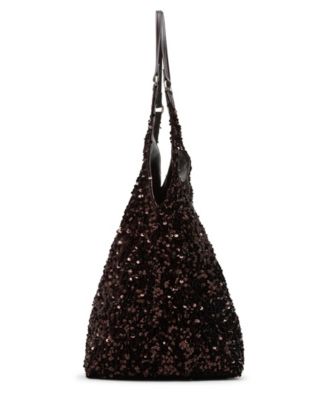 Ashanti Reversible Sequin Hobo Bag