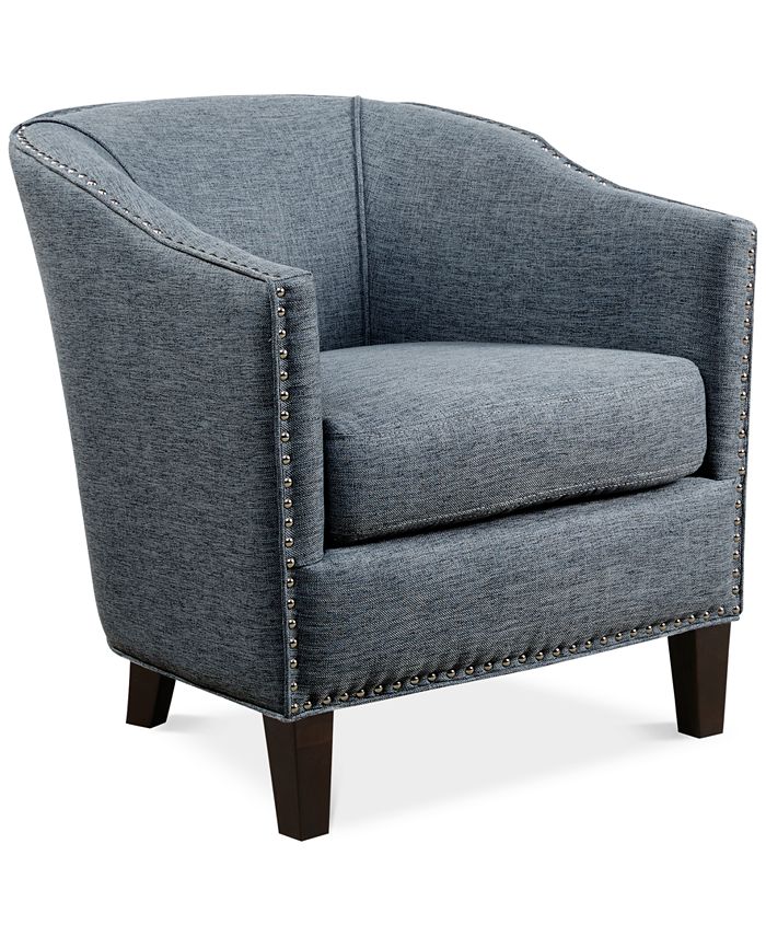 Furniture - Fremont Barrel Arm Chair, Direct Ship