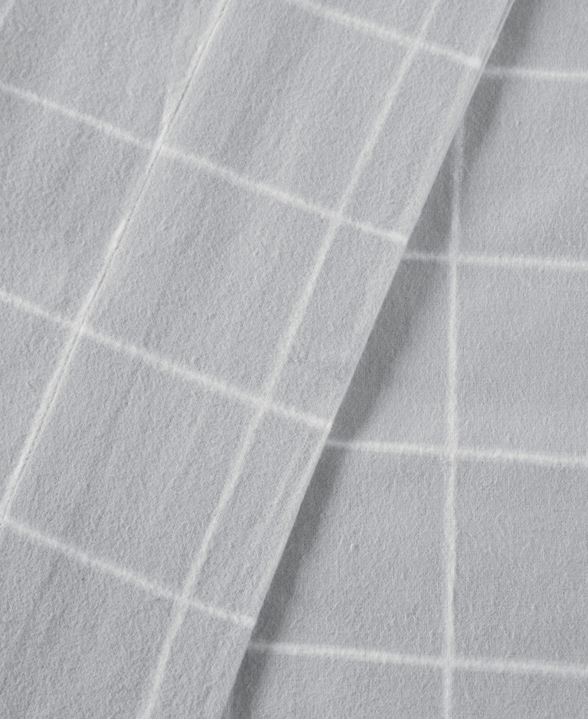 Madison Park Novelty Printed Cotton Flannel 4-pc. Sheet Set, California King In Gray