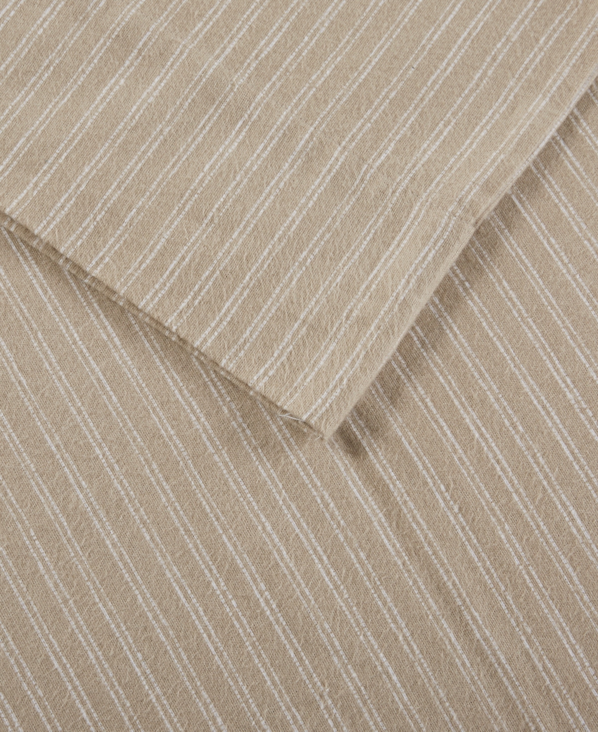 Madison Park Novelty Printed Cotton Flannel 4-pc. Sheet Set, King In Brown