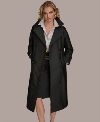 Women's Classic Long Double Breasted Coat
