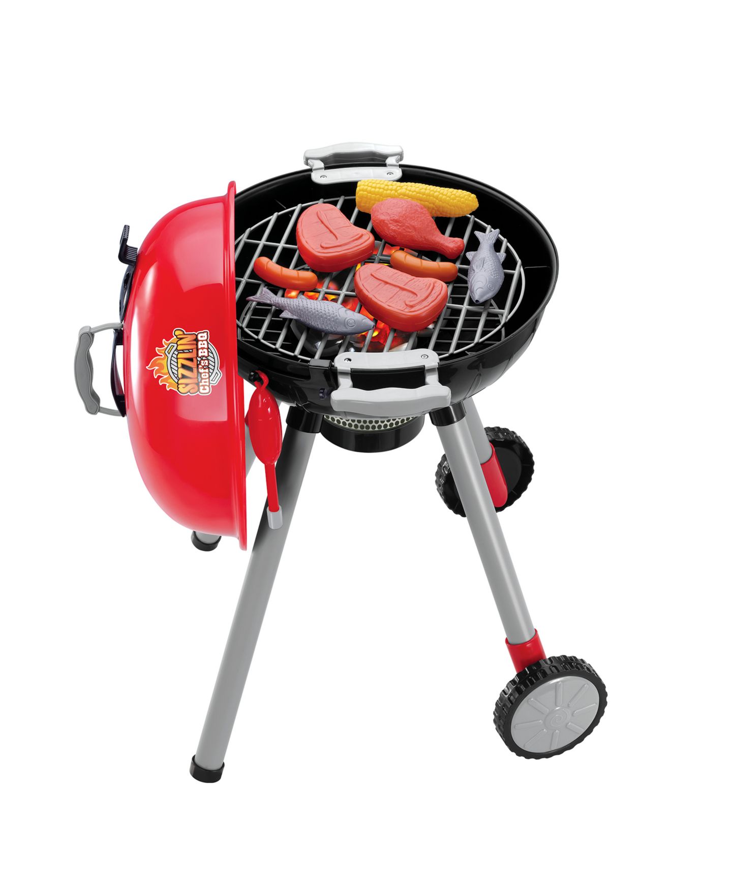 Детский игровой набор World Tech Toys Sizzlin' Interactive Lights and Sounds 38-Piece Barbecue Playset, Ages 3+ — фото 1