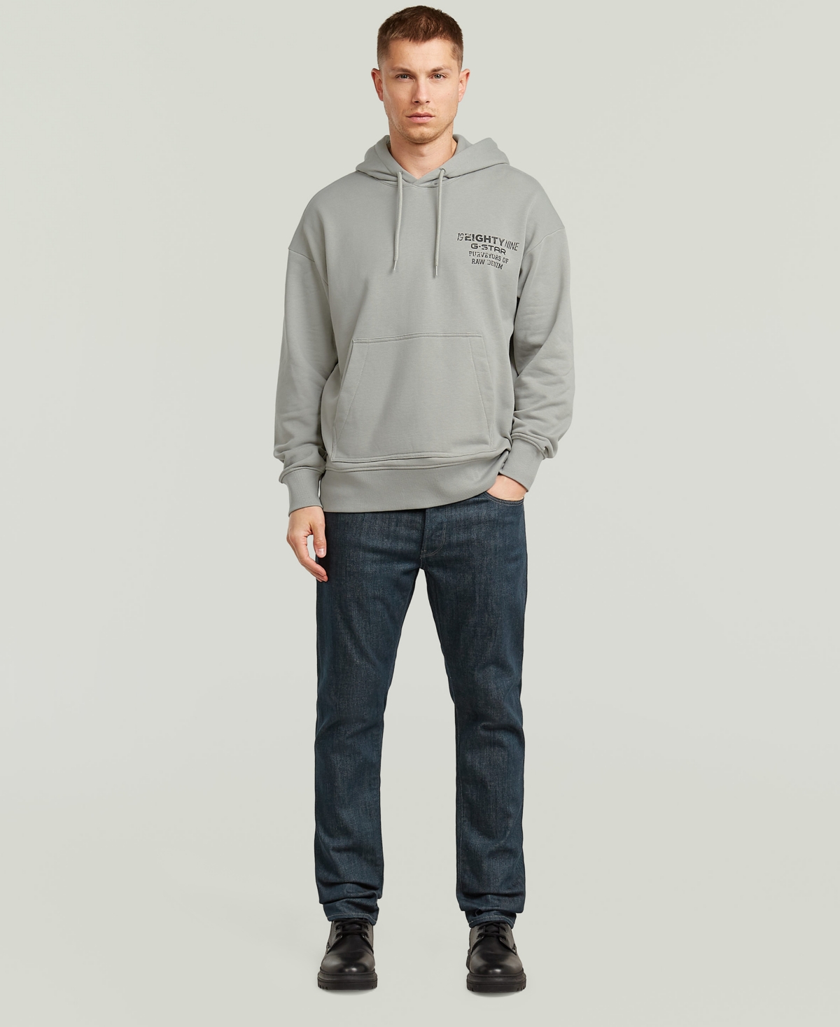 G-Star Raw Men's Loose-Fit Hooded Sweatshirt