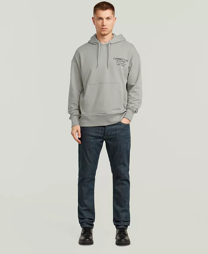 Men's Loose-Fit Hooded Sweatshirt - thumbnail 9
