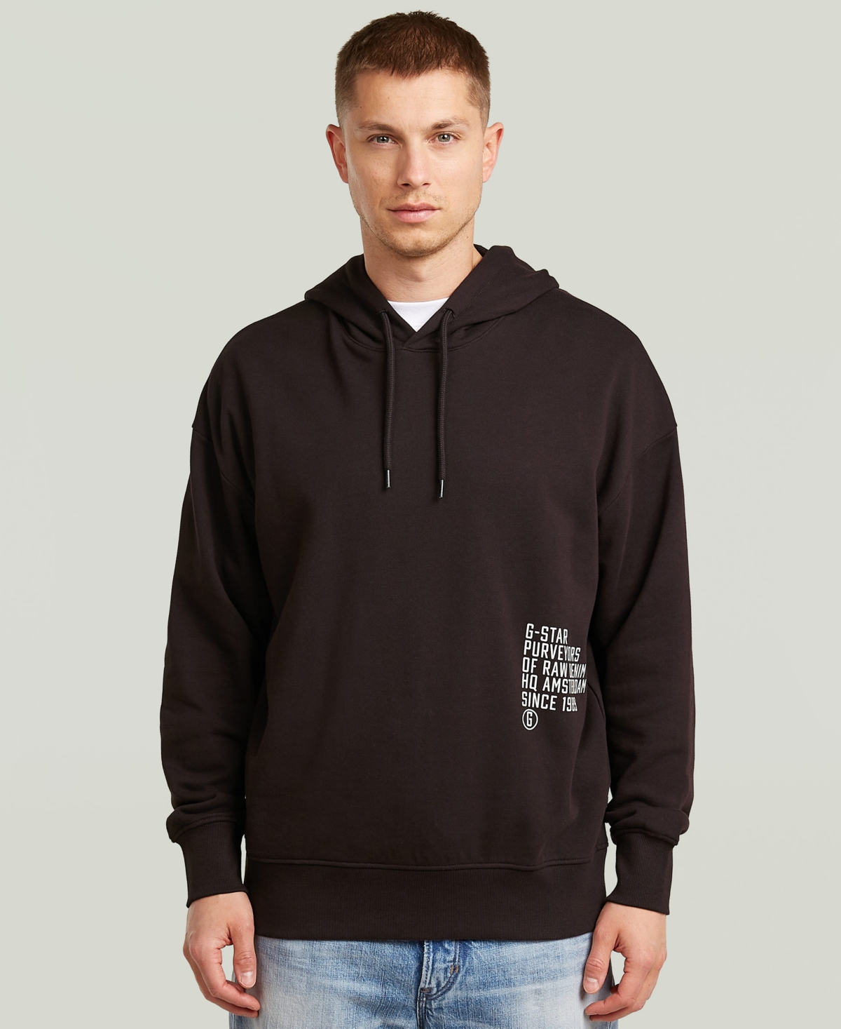 G-Star Raw Men's Loose-Fit Hooded Sweatshirt