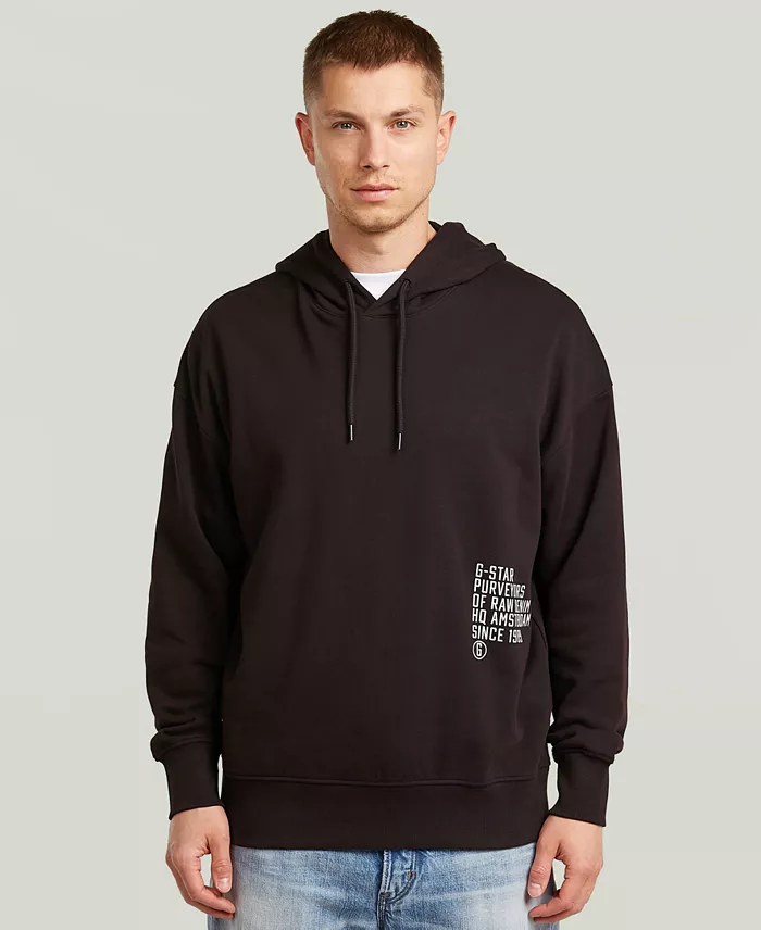 Men's Loose-Fit Hooded Sweatshirt