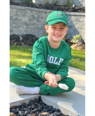 Boys Little/Big Santa Golf Cart Baseball Hat