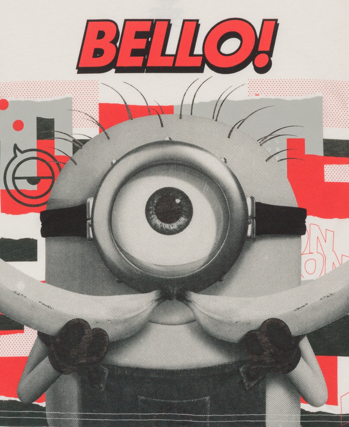 Despicable Me Boys 5-20 Banana Mustache Short-Sleeve T-Shirt