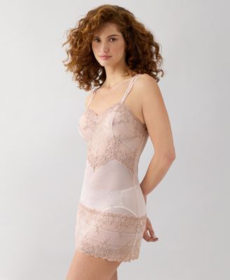 Women's Embrace Lace Sheer Chemise Lingerie Nightgown 814191