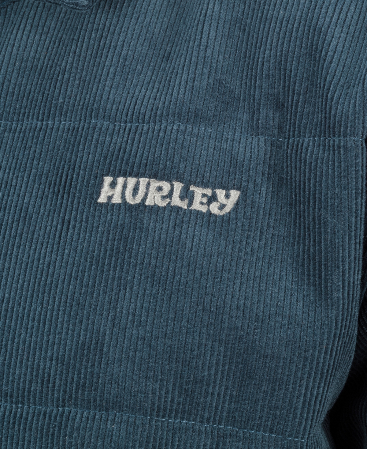 Hurley Men's Waletale Cord Long-Sleeve Jacket