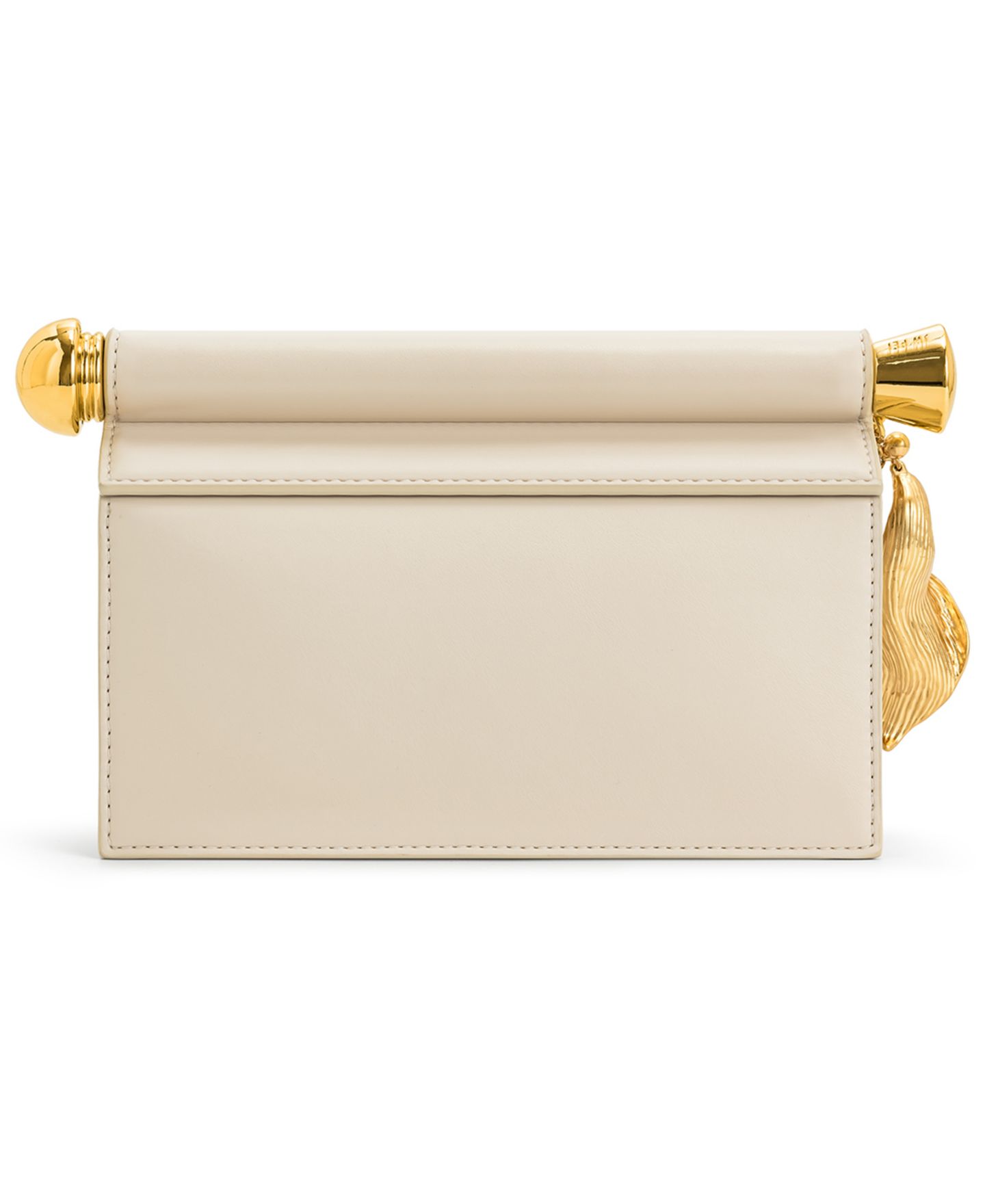 Женский клатч JW PEI Holly Metal Mini Clutch, цвет: Белый — фото 2