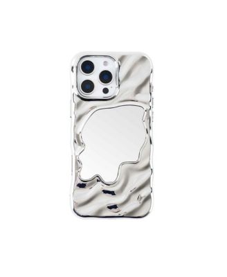 Silver Mirror iPhone 16 Pro Max Case
