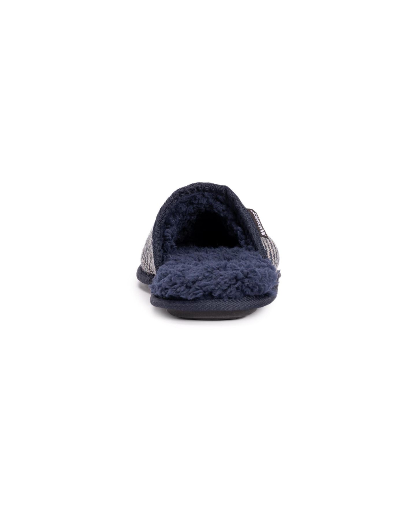 Мужские тапочки MUK LUKS Gavin Scuff Slippers, цвет: Тёмный сапфировый — фото 6
