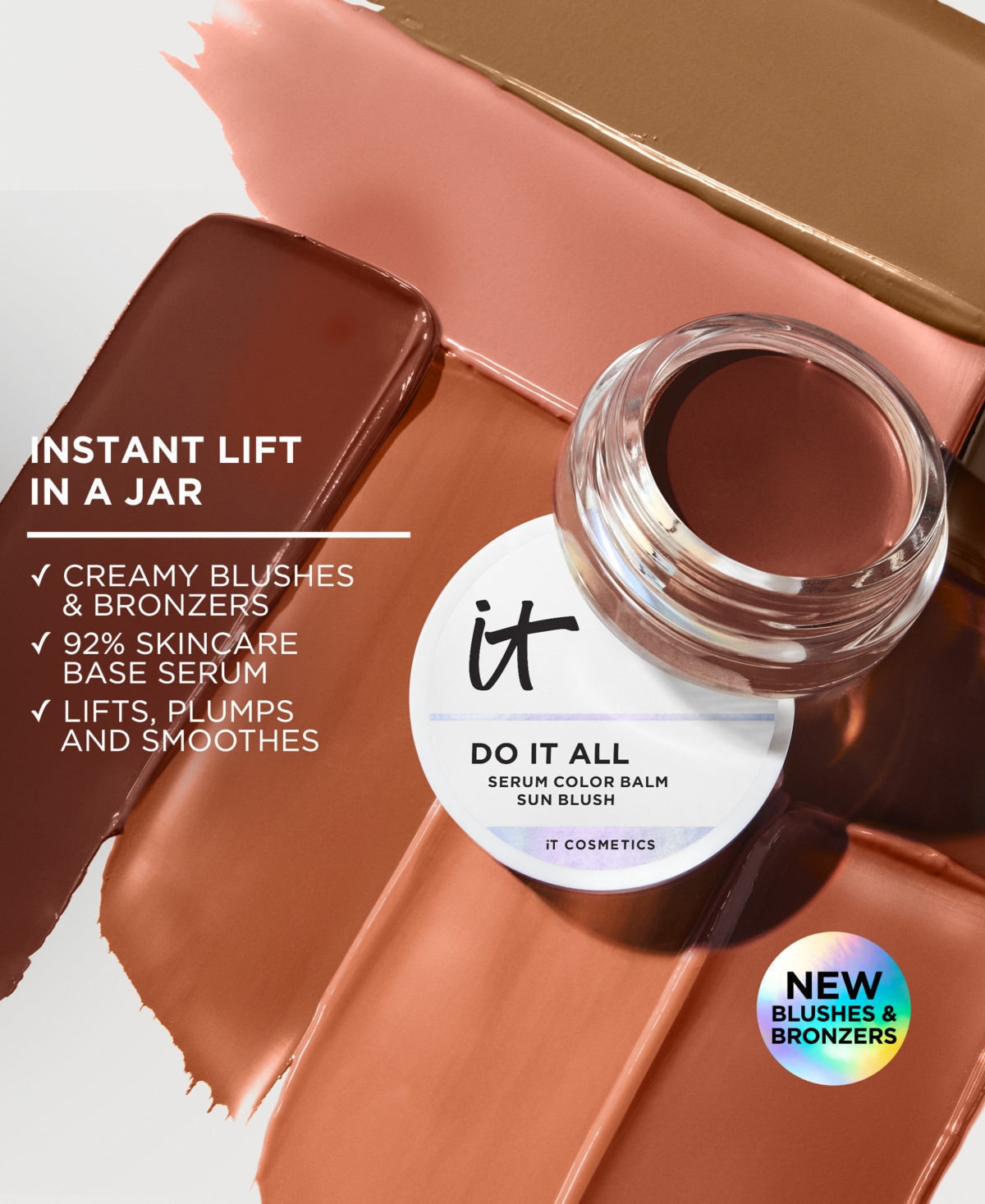 It Cosmetics Do It All Serum Color Balm Sun Cream Bronzer