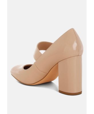 Womens Primula Block Heel Mary Jane Sandals