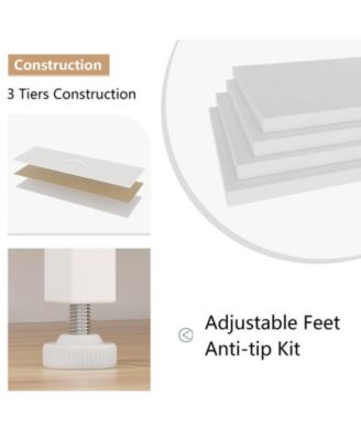 10 Iron+MDF drawer TV cabinet