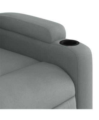 Massage Recliner Chair Light grey