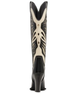 Women's Kaz Knee-High High-Heel Western Cowboy Boots