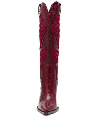 Women's Kaz Knee-High High-Heel Western Cowboy Boots