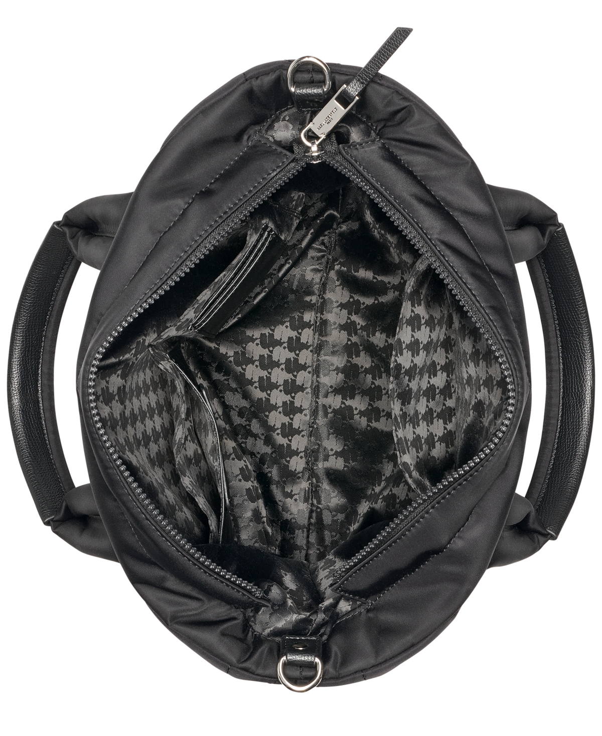 Karl Lagerfeld Voyage Mini Top Zip Tote Bag In Black