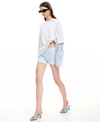 Women's Bottega Crewneck Pull-On Top