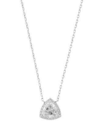 Certified Lab Grown Diamond Necklace (1-9/10 ct. t. w.) in 14k White Gold