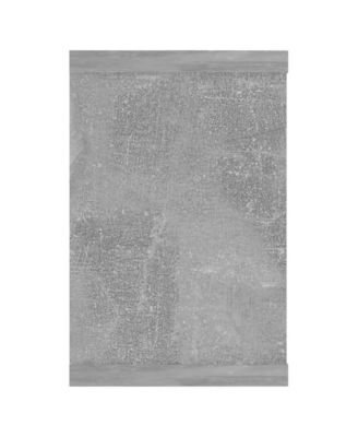 Wall Cube Shelves 2 pcs 23.6"x5.9"x9.1" Engineered Wood