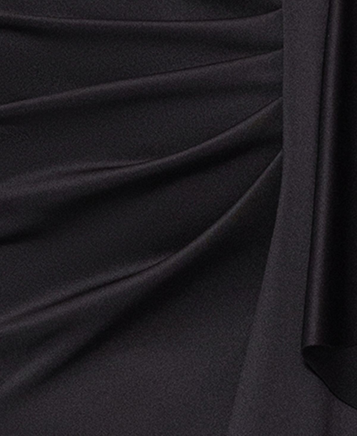 Xscape Women's One-Shoulder Side Ruffle Long Dress