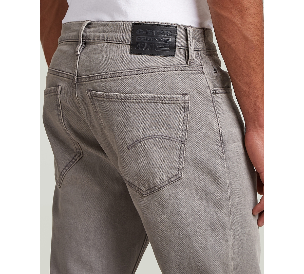 G-Star Raw Men's Mosa Mid-Waist Straight-Fit Jeans