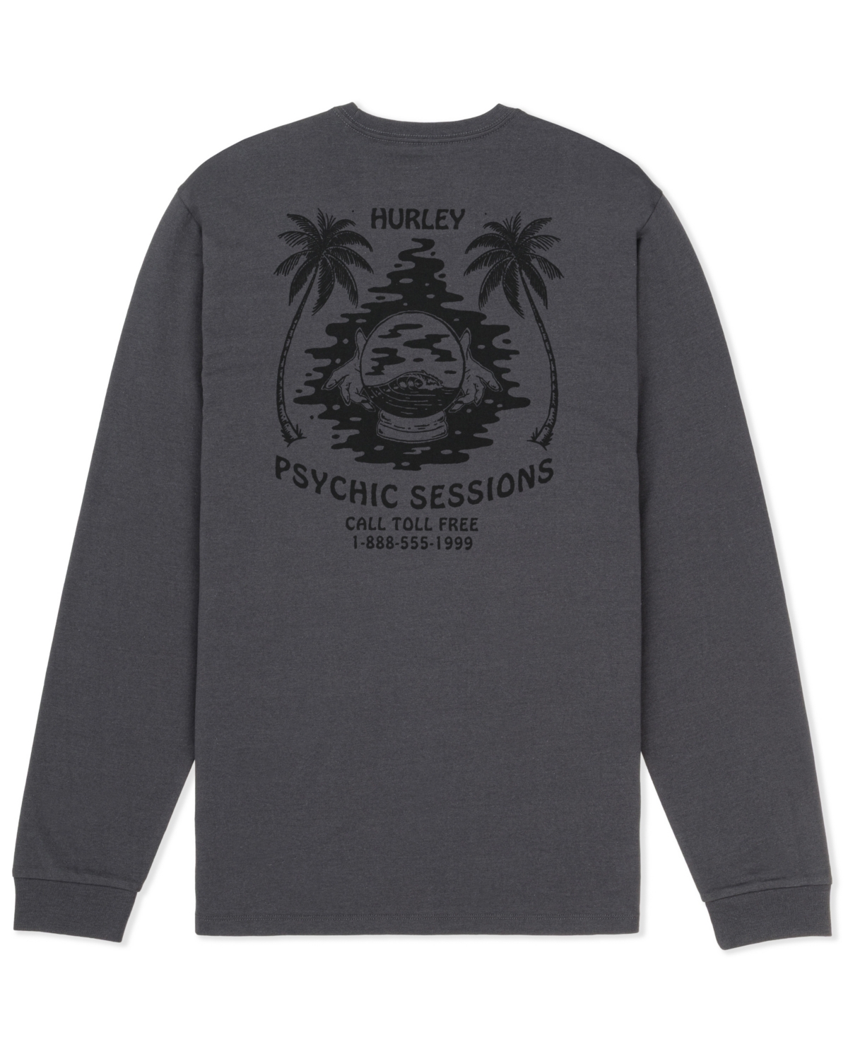Hurley Men's H2O-Dri Psychic Session Long-Sleeve T-Shirt