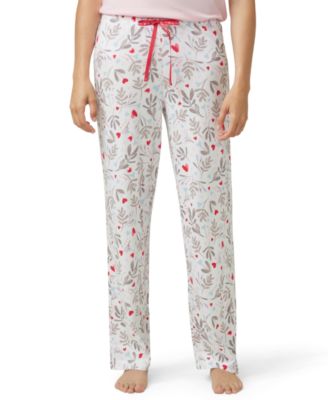 Women's My Heart Petals Long Pajama Pant