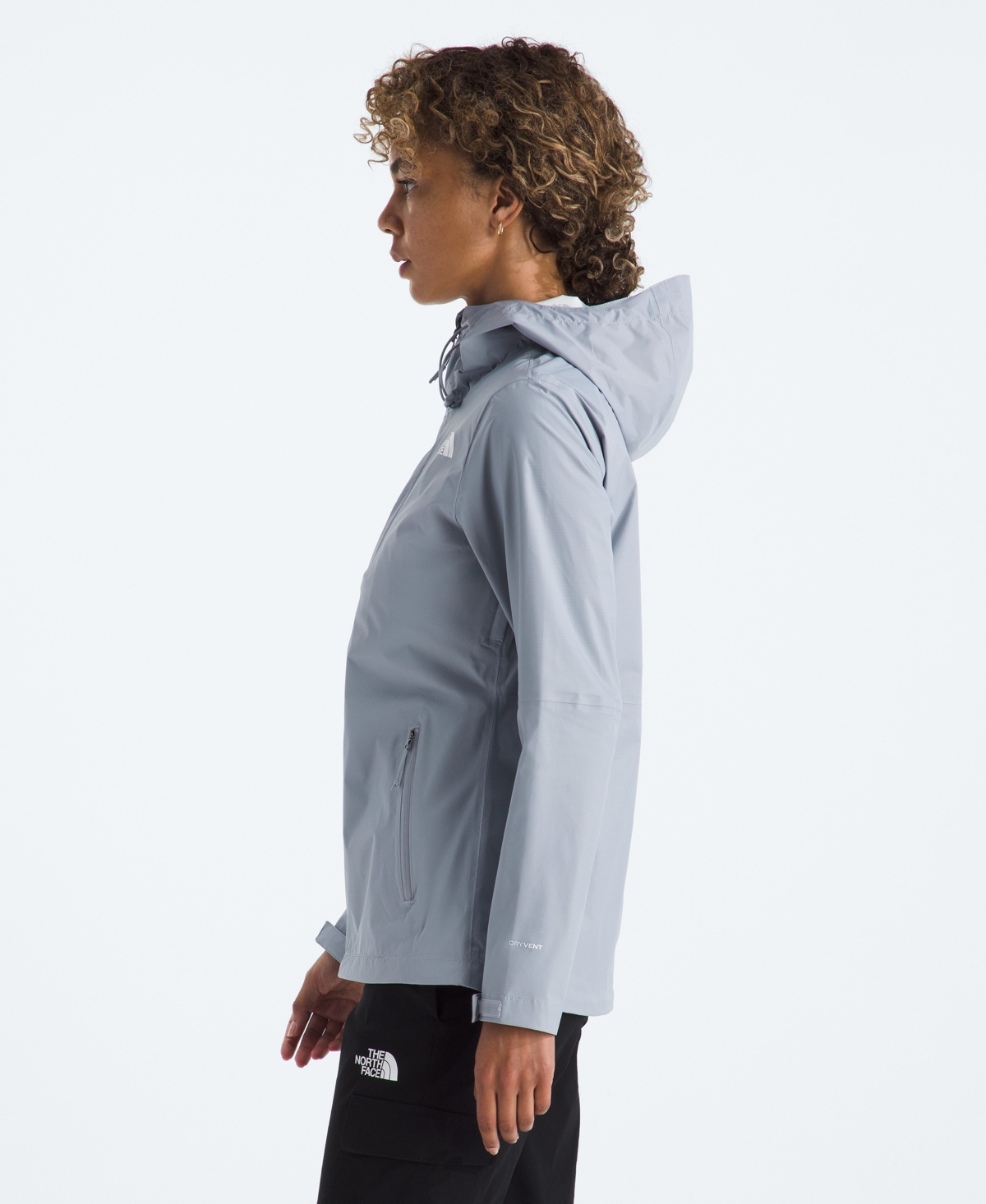 The North Face Women's Alta Vista Hooded Rain Jacket In Blue