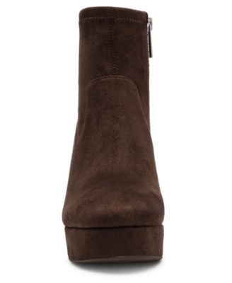 Womens Volt Platform Block Heel Dress Booties