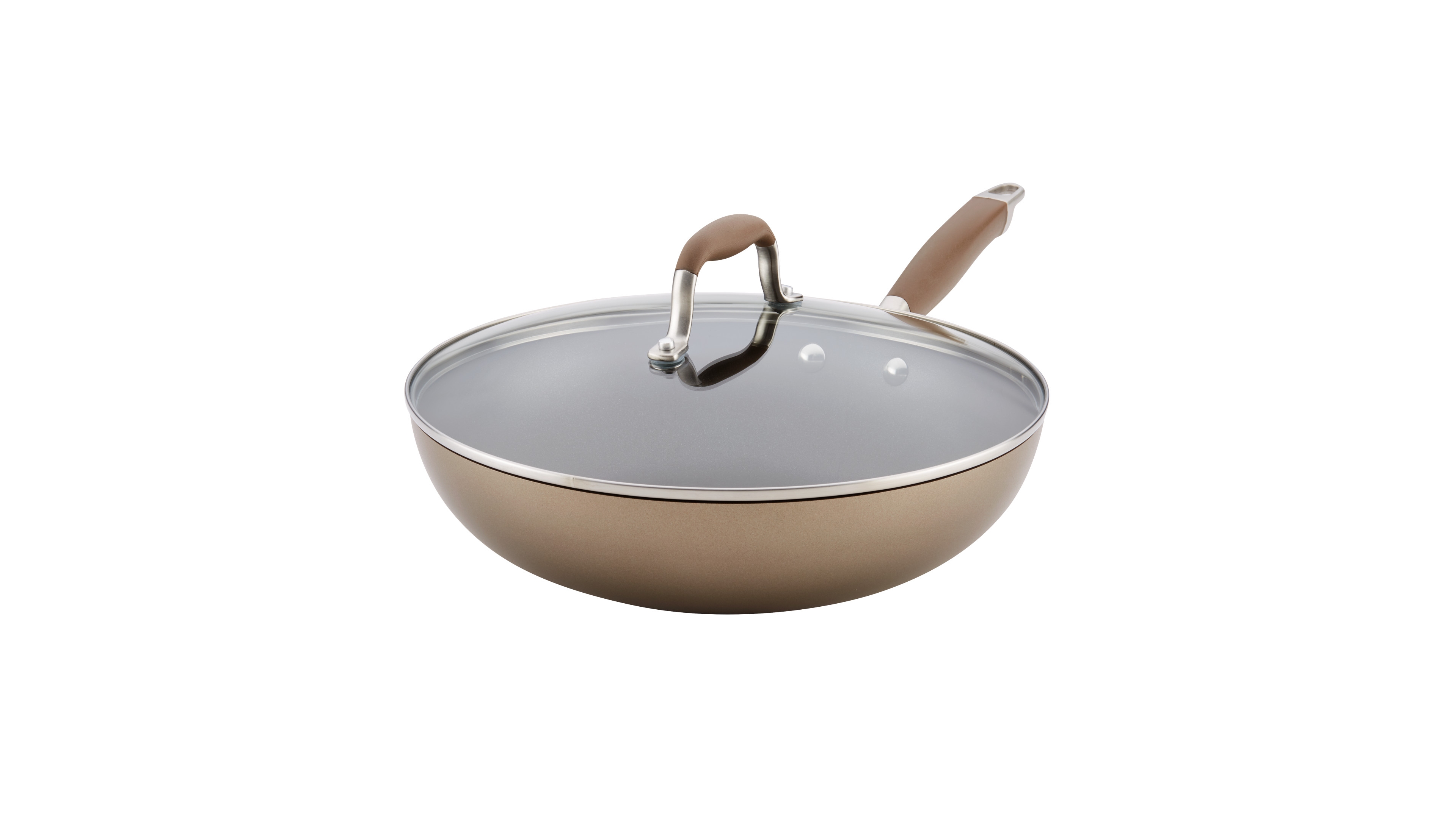 Anolon Advanced Home Hard-Anodized Nonstick Ultimate Pan, 12"