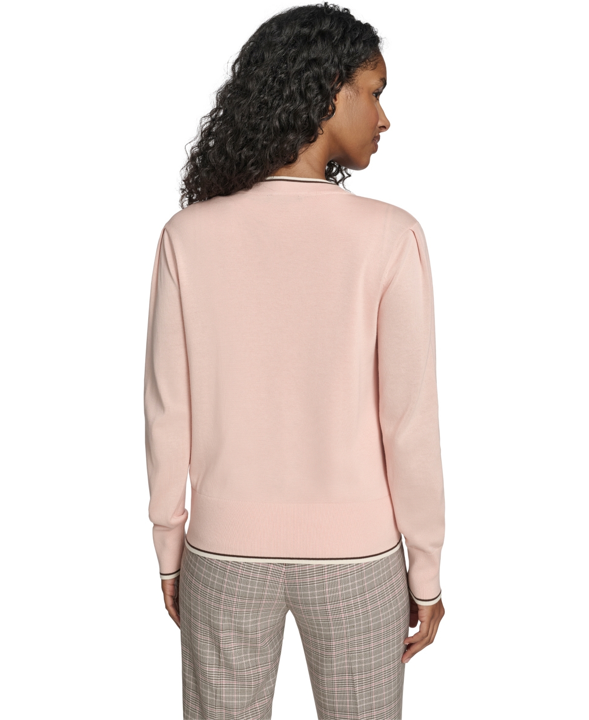 Tommy Hilfiger Women's V-Neck Long-Sleeve Cardigan Set