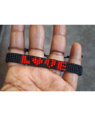 Bold Love Hand Beaded Love Bracelet for Men and Women