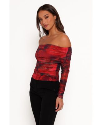 Women's Koa Off Shoulder Top