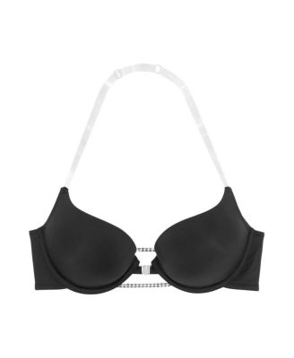 Women's Rhinestone Push Up Bra