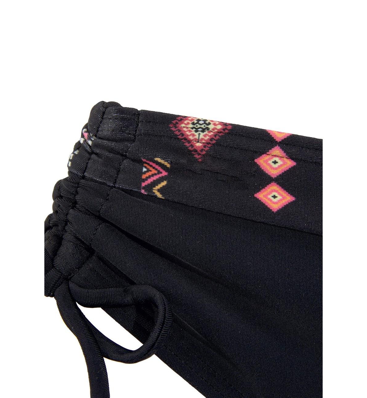 Lascana Women's Side Tie Mid Rise Bikini Swimsuit Bottom