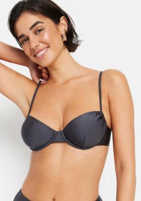 Women's Shimmer Underwire Bikini Swimsuit Top Bra Sizing