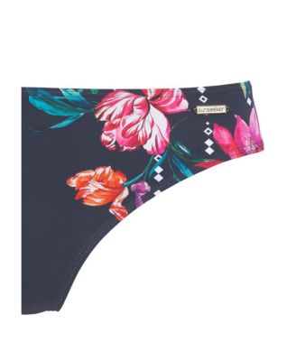 Women's Floral Classic Bikini Swimsuit Bottom