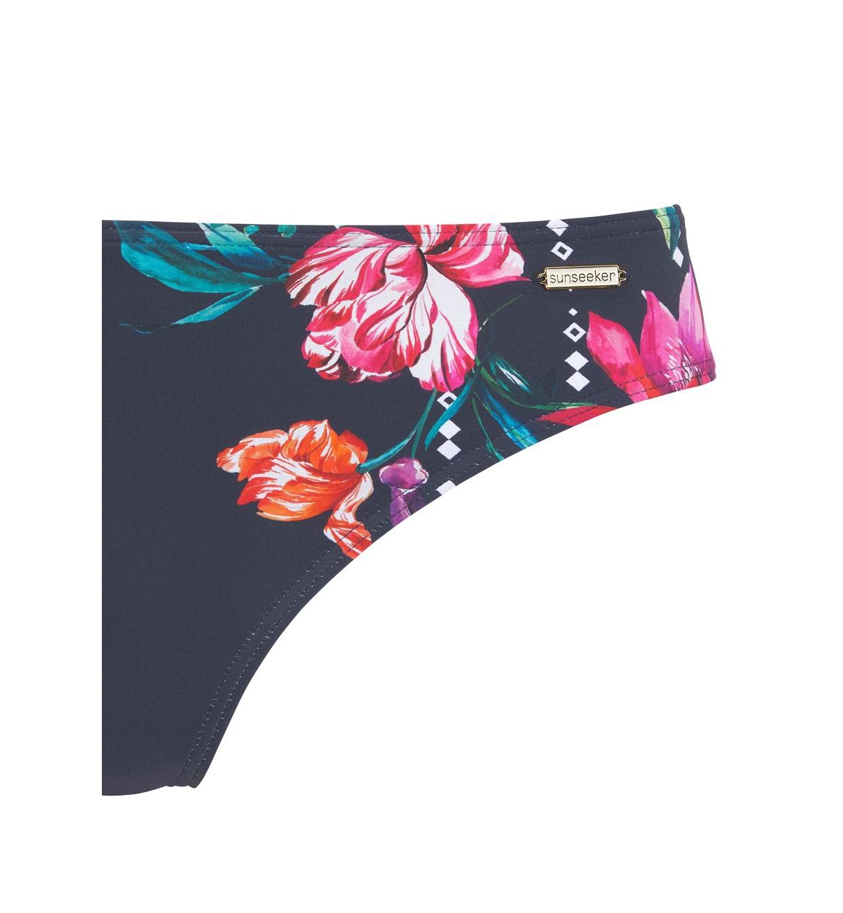 Lascana Women's Floral Classic Bikini Swimsuit Bottom